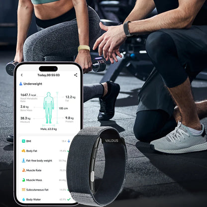 VALDUS VITRO ECG Smart Bracelet Heart Rate Blood Pressure Waterproof Long Battery Life Fitness SOS 2026 New NO Screen Smartwatch