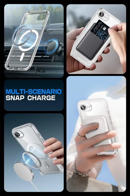 SUPCASE For iPhone 16E For iPhone 17E Case 6.1" UB Mag Slim Shockproof Protective Magnetic Phone Case Compatible with MagSafe