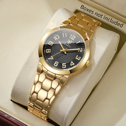 Elegant Women Watches Fashion Arabic Dial Bracelet Strap Ladies Quartz Wristwatches Reloj Mujer Girls Clock Gift（Without Box）