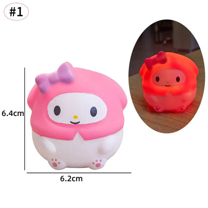 Hello Kitty Night Light Cartoon Kitty Lamp Bedside Sleeping Reading Light Home Desktop Home Decorations Party Favors Gift