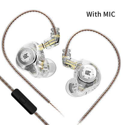 KZ EDX PRO 10mm Dual Magnetic Circuit Dynamic Drive Earphone HIFI Bass Earbud Sport Noise Cancelling Headset KZ ZSTX ZSN PRO ZAS