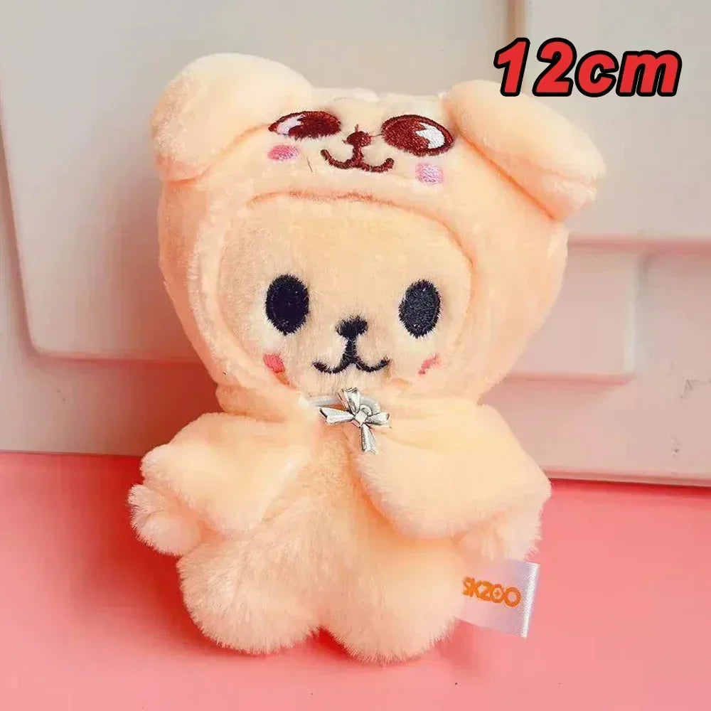 SKZOO Plush Keychain Plush Keychain Wolf Plush Toy Seoul FM Week Cloak Doll Magic School Kid Birthday Gift