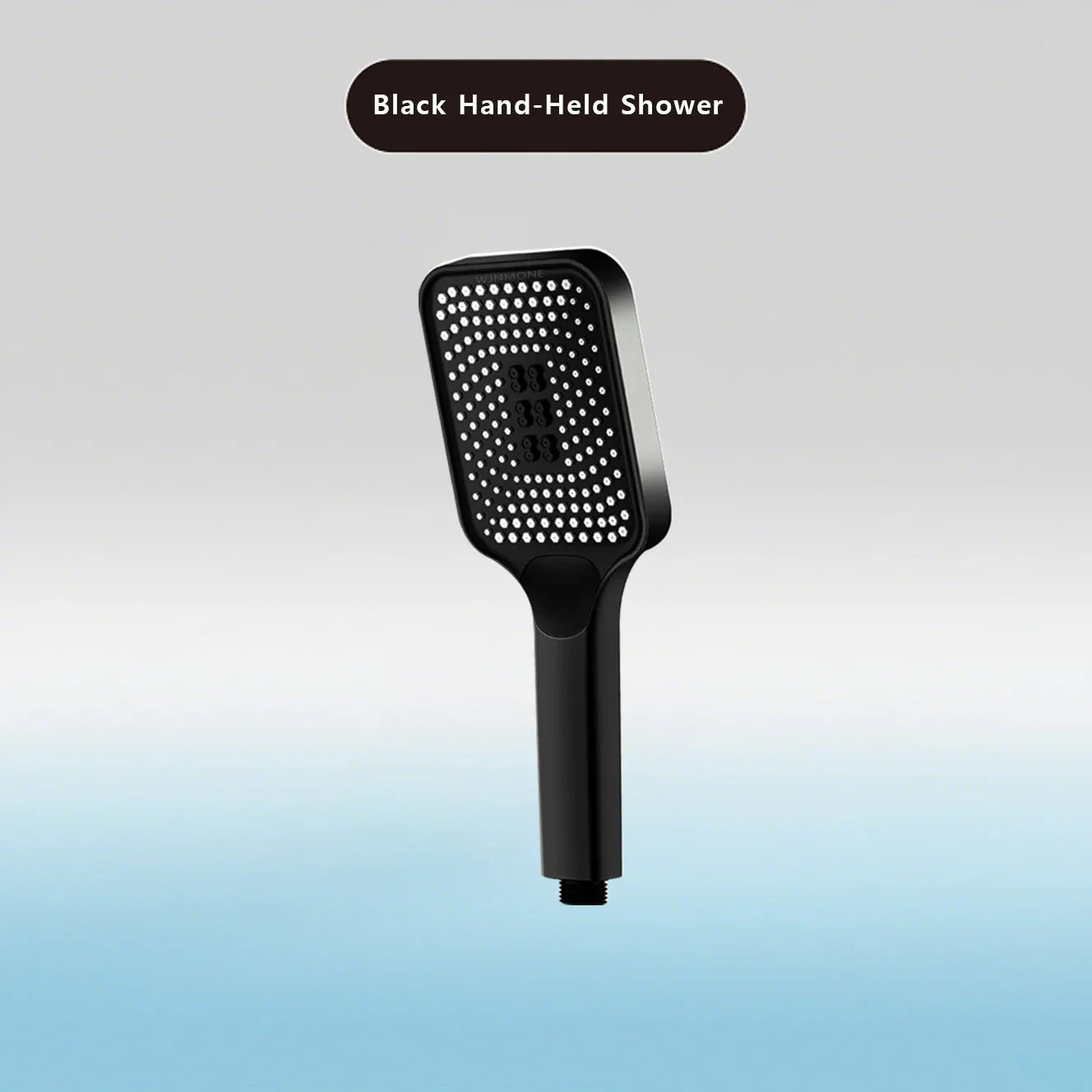 Large Flow High Pressure Shower Head Spray Bathroom Rain Shower Silicone Water-saving Nozzle Pressurization Handheld Accessories