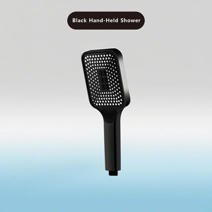 Large Flow High Pressure Shower Head Spray Bathroom Rain Shower Silicone Water-saving Nozzle Pressurization Handheld Accessories