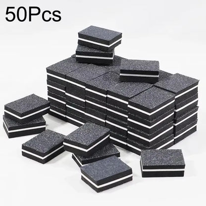 10-100psc Mini Buffing Sanding Files Block Pedicure Care Nail Art Buffer Polish Manicure Pedicure Nail File Tools Nail Charm new