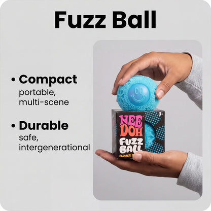 NeeDoh Fuzz Ball Series Desktop decompress Ornament Stress Relief Toys Squishy Toys for Under Pressure Fun Soft Stress Ball gift