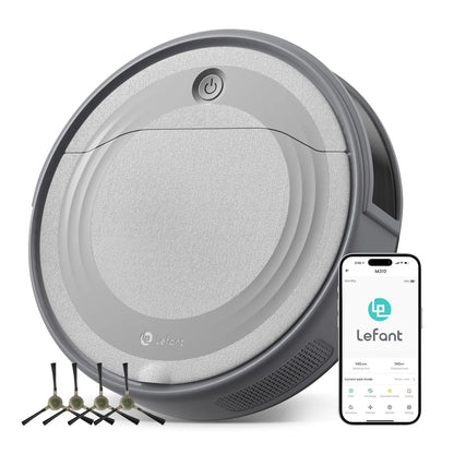 Lefant M310 Robot Vacuum Cleaner 4500PA Powerful Suction 180 Minutes,App/Alexa Control Ideal for Pet Hair and Hard Floors