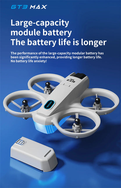 8K 5G GPS Professional HD Aerial Photography Remote Control Aircraft HD Dual Camera Original GT3 Max Drone Quadcopter Toy UAV