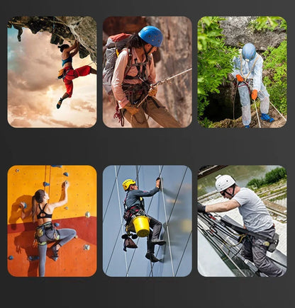 Outdoor Harness Sports Rock Climbing Half-Body Safety Protection Equipment Waist Support Aerial Survival Mountain Tools