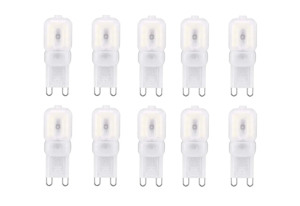 10pcs G9 Led Bulb 110V 220V 3W 5W SMD2835 White Warm Bombillas For Home Light Bulbs Crystal Chandelier Replace 30W Halogen Lamp