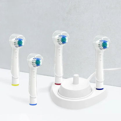 Toothbrush Dustproof Covers Caps Compatible with Braun Oral B Electric Toothbrush Round Replacement Brush Heads Series Protector
