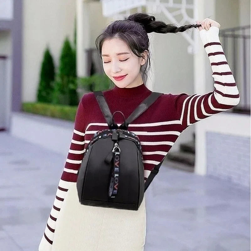 Mini Men's Backpack Fashion Small Black Shoulder School Bag for Man Canvas Designer Waterproof Sports Travel Male Backpacks