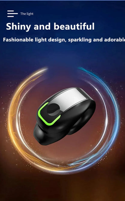 BT  Earphone Clip On Monaural Inear Motion Stereo Bone Conduction Gd28 Business Wireless Earphone Mini Monaural Tws