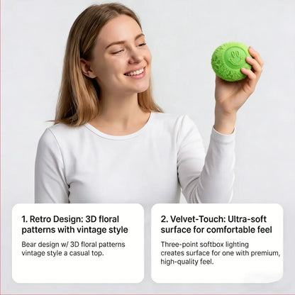 NeeDoh Fuzz Ball Series Desktop decompress Ornament Stress Relief Toys Squishy Toys for Under Pressure Fun Soft Stress Ball gift