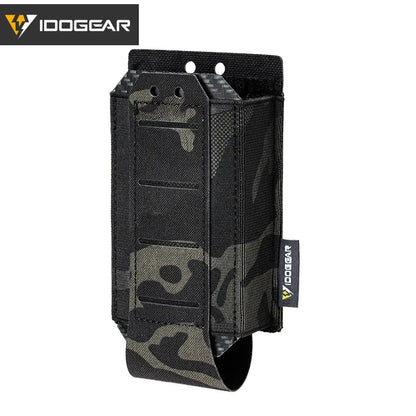 IDOGEAR Tactical Single LSR 556 Mag Pouch Mag Carrier MOLLE Pouch Laser Cut Tool Bags 35135