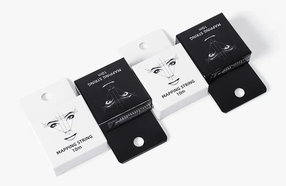 Marker Thread Tattoo Brows Tattoo Thread Eyebrow Semi Permane Ruler Auxiliary Line Drawing With Ink Positioning Mapping Line