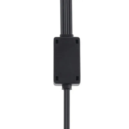 Repairing Cord 200cm DIY Aviation Headset Dual-plug Aircraft Headphones Cable