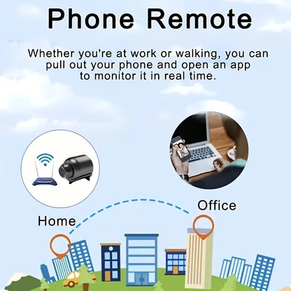 HD Mini Camera WiFi 1080P Remote Wireless Video Recorder Home House Pet Dog Kids Safety Monitoring Security For Iphone Battery