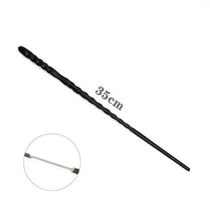 New Anime Cosplay Metal Core Magic Wand Harri Decoration Toy Accessories For Bacchetta Di Plastic Pottee Magic Stick