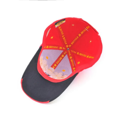 Rimiut Russia National Emblem Gold Double-Headed Eagle Cap Adjustable Cotton Hat Snapback Gorras Hip Hop Men Women Baseball Cap