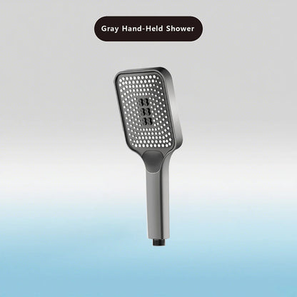 Large Flow High Pressure Shower Head Spray Bathroom Rain Shower Silicone Water-saving Nozzle Pressurization Handheld Accessories