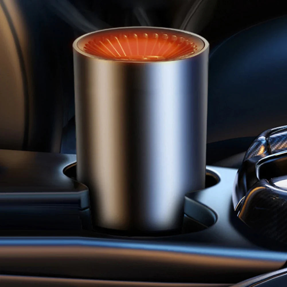 2 in 1 12V 150w Suction Cup Car Heater Windshield Defrost Defogger Car Heat Cool 360° Rotatable Car Accessories Portable Heater