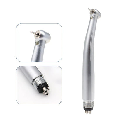 LED Dental Handpiece High Speed Push Button 3 Water Spray Light Ceramic Bearings Dentistry Tips Air Turbine High Rotation Pens