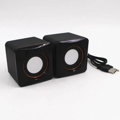 USB External Small Speaker Multimedia Small Speaker Desktop Computer Laptop External Mini Speaker Office and Entertainment