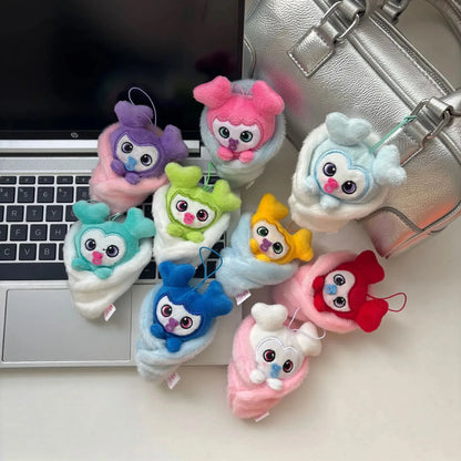 Around Korea Park Jihyo Hirai Momo Sun Chaeyoung Momo Lovely Pacifier Plush Doll Pendant Friend Birthday Holiday Small Gifts