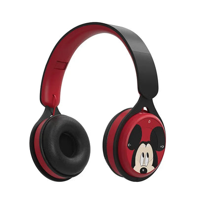 Cartoon Spiderman Minnie Mickey Wireless Headphones Blutooth Surround Sound Stereo Foldable Earphone Laptop Headset