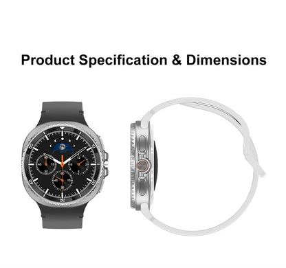 Weather Smart Watch Blue Tooth Call Watches Heart Rate Waterproof SmartWatch Voice Assistant NFC Sport Fitness Music Bracelet