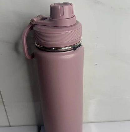 Portable Large Capacity 710ml Insulated Cup 304 Stainless Steel Yoga Pot For Male And Female Students Couple Cup Portable  Cup