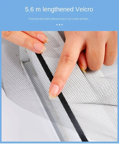 DIY Mosquito Net for Bed Window Home Textile the Mesh Indoor Self-adhesive Anti-insect and Fly Screen Curtains Garden