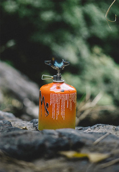 BRS Outdoor Gas Stove Mini Camping Gas Burner 25g Ultralight Titanium Picnic Hiking Cooking Stove Survival Furnace BRS-3000T