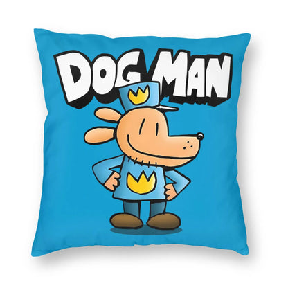 DogMan Petey the Cat x Dog Man Pillowcase Double-sided Printing Fabric Cushion Cover Decor  Pillow Case Cover Bed Zipper 40*40cm