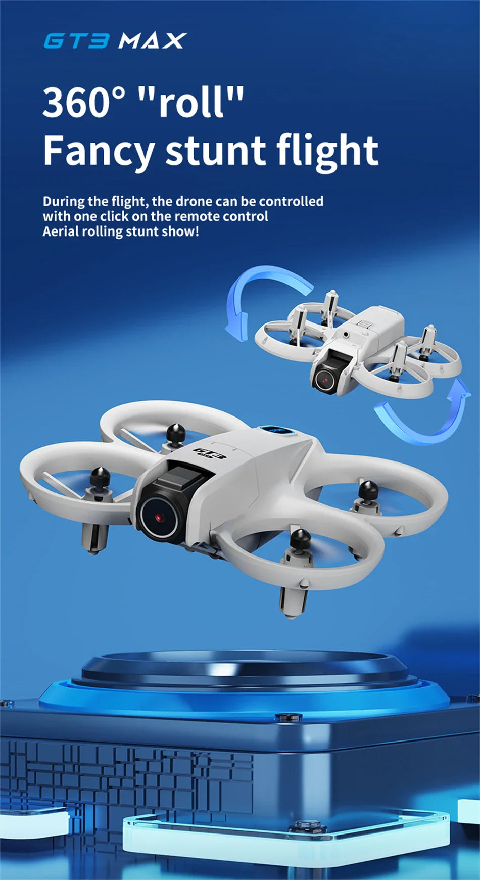 8K 5G GPS Professional HD Aerial Photography Remote Control Aircraft HD Dual Camera Original GT3 Max Drone Quadcopter Toy UAV