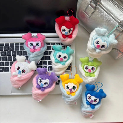 Around Korea Park Jihyo Hirai Momo Sun Chaeyoung Momo Lovely Pacifier Plush Doll Pendant Friend Birthday Holiday Small Gifts
