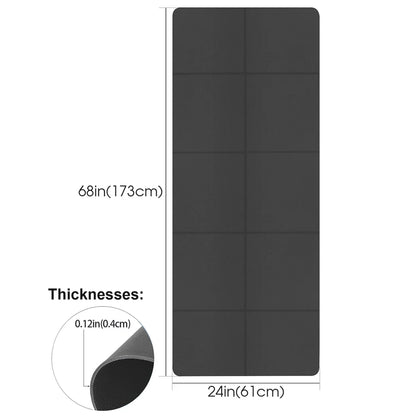 Yoga mat sports fitness EVA comfortable foam 4mm thick yoga mat sports yoga and Pilates gymnastics mat