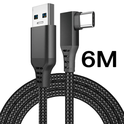 Virtual Reality VR Glasses Cable USB A To Type C 5M for Meta Oculus Quest 2 Quest2 Link Game Accessories Headset Helmet Gaming