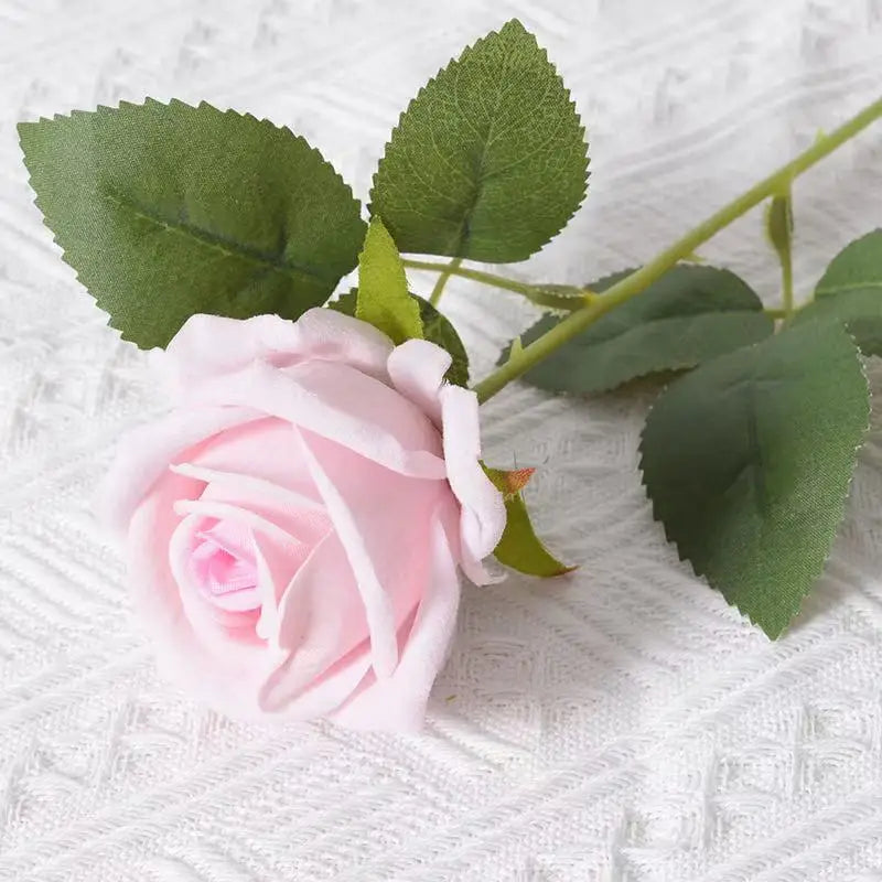 1/5/10/20pcs Roses Artificial Flowers Rose Flower Branch Artificial Red Roses Realistic Fake Rose for Wedding Home Decor