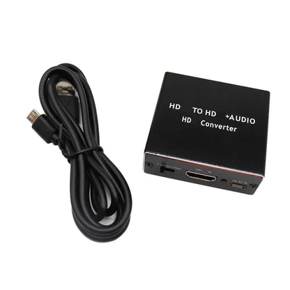 HDMI-Compatible Audio Extractor Stereo Audio Converter 3.5mm 4k X 2k Audio Splitter Adapter For PS4 TV DVD Home Theater