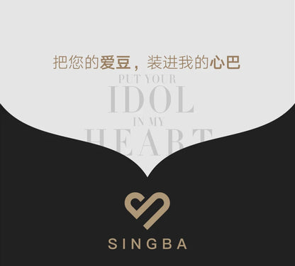 SINGBA a5 / a4 Ring Binder Album for 3" Cards - K-pop Idol Photocard Holder, Polaroid Photo Organizer (4/9 Grid, Refillable)