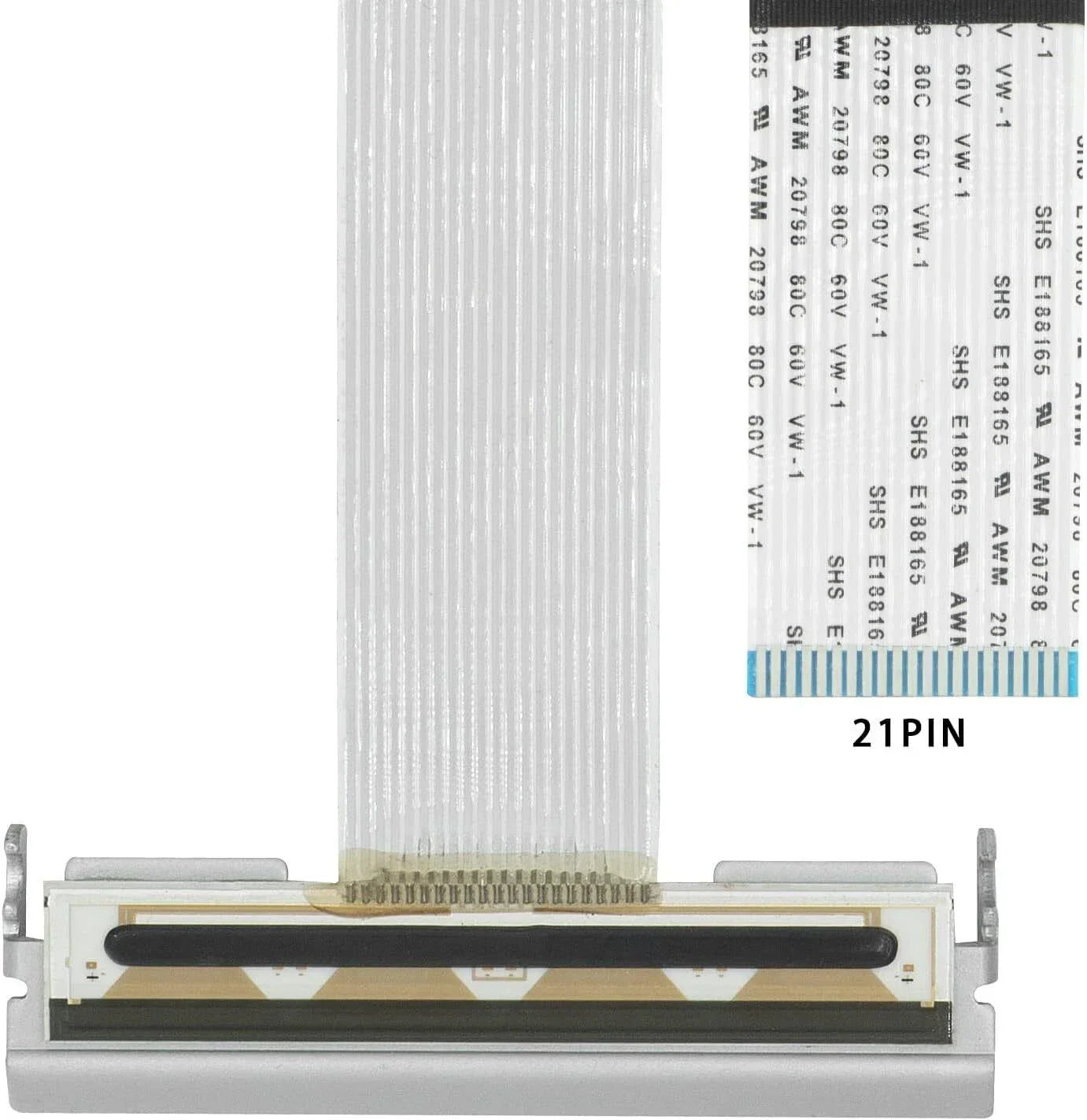 Printhead Compatible with Epson TM-T88IV Printhead 180dpi Thermal Label Printer M129H(PN:1651190)