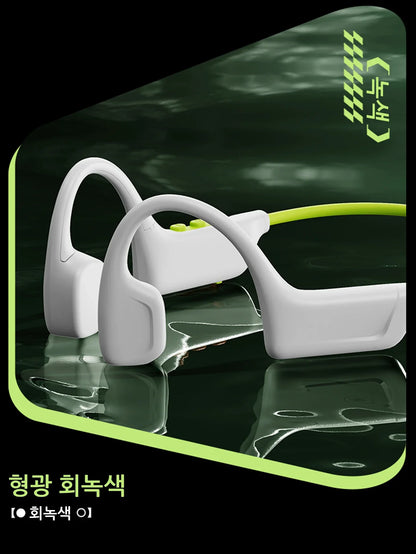 Genuine Lenovo S102 Bone Conduction Earphones Air Conduction Headphones BT V6.0 Wireless Sports HiFi Sound Waterproof Headsets