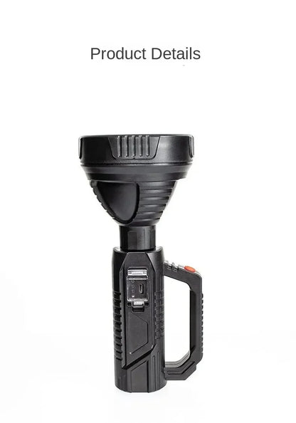 High Power LED Flashlight Waterproof Fishing Torch USB Rechargeable Powerful Spotlight Portable Outdoor Searchlight Camping Lamp