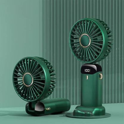 Baby 3 Speeds Stroller Mini Fan With Light Portable USB Charging Fan Mobile Phone Holder Stroller Accessories Baby Newborn Items