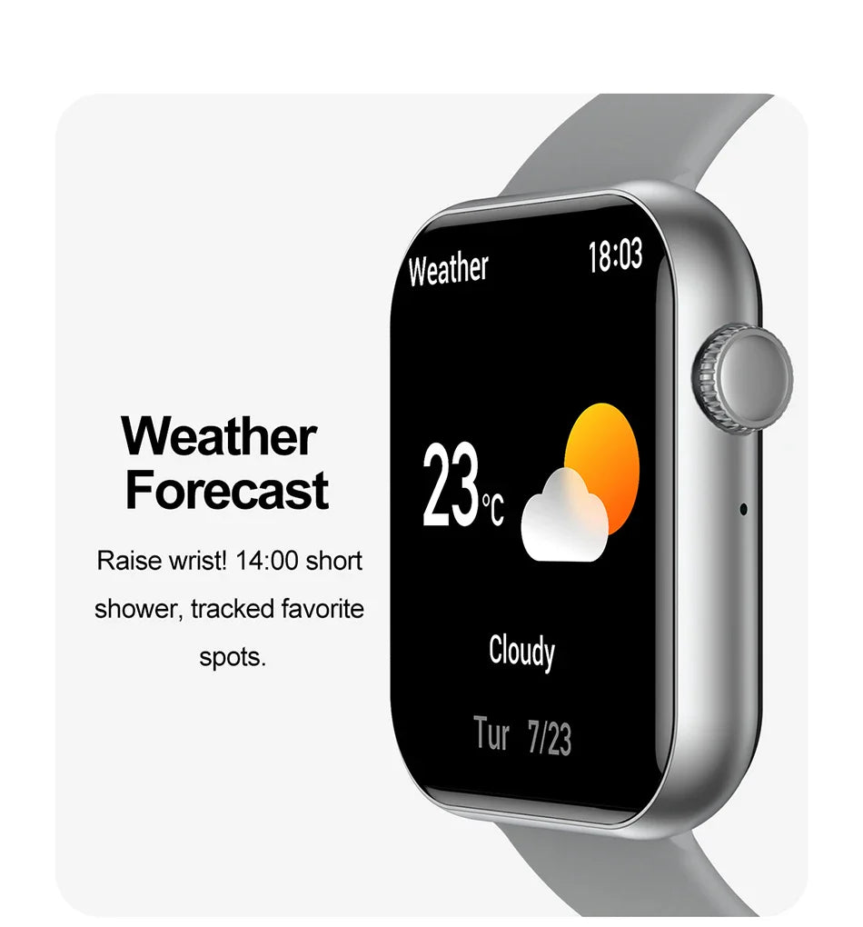2025 New Sports Smart Watch Men Full Touch Screen Heart Rate Bluetooth Call 1.9 inch AI Voice IP68 Waterproof Smartwatch Women