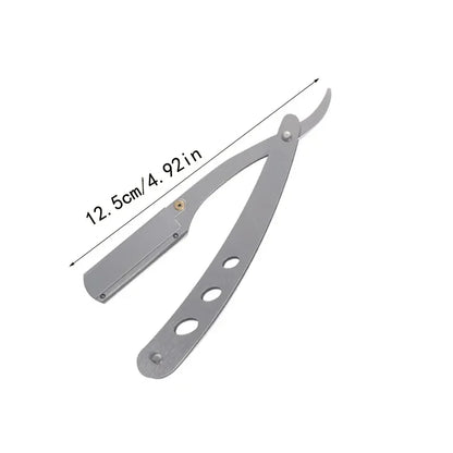 Barber Razor Edge Stainless Steel Shaver Shave With Blade Men Professional Manual Shaver StraightFolding Shaving