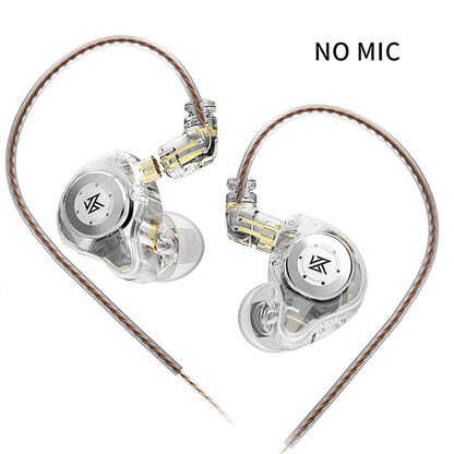 KZ EDX PRO 10mm Dual Magnetic Circuit Dynamic Drive Earphone HIFI Bass Earbud Sport Noise Cancelling Headset KZ ZSTX ZSN PRO ZAS