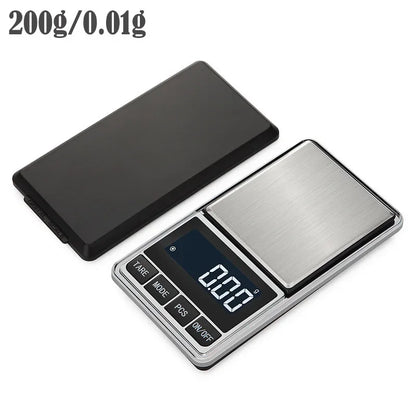 0.01g Precision Pocket Scale Digital Electronic Gold Jewelry Carat Diamond Balance Mini Mg Scales Portable Weighing